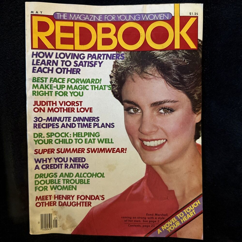 Redbook Magazine May 1979 Retro Rascal Razor Caress Koromex Maxwell House Ads